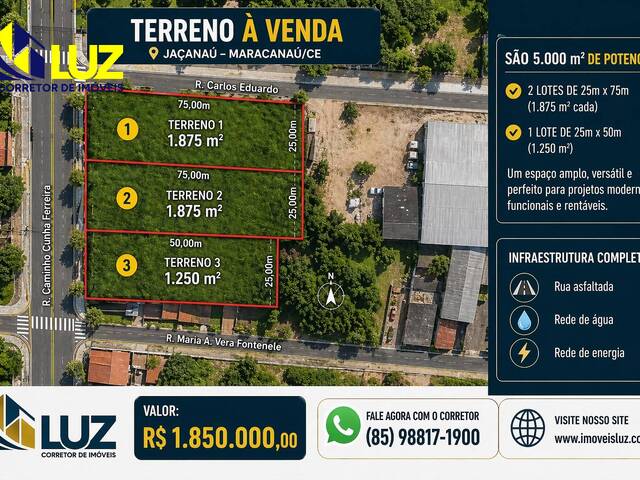 #TER 004 - Área para Incorporação para Venda em Maracanaú - CE - 1