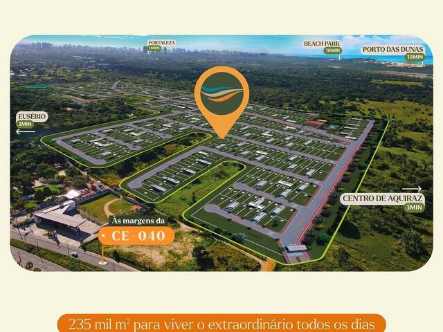 #LT002 - Condomínio de Lotes para Venda em Aquiraz - CE